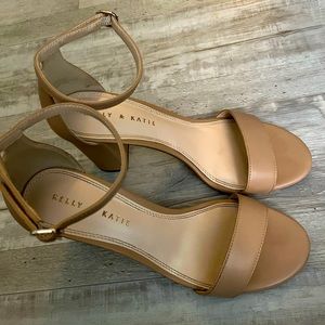 Kelly and Katie Ankle Strap Heels